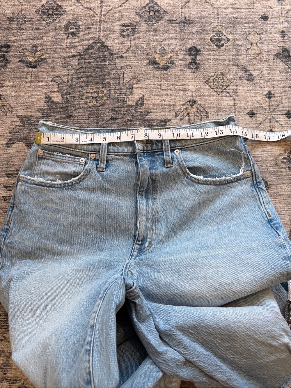 Madewell women’s super wide leg jeans size 28 - Picture 13 of 14